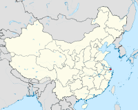中国における上海の位置