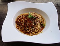 Spaghetti alla Bolognese.