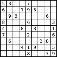 9x9 sudoku dėlionė...