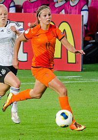 Lieke Martens gjorde Nederländernas första VM-mål 2015.