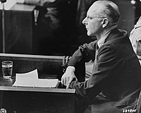 Viktor Brack testimonia in propria difesa al processo dei medici a Norimberga nel 1947