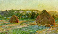 Claude Monet, Wheatstacks (End of Summer), 1890-1891