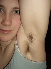 Axilla of a woman