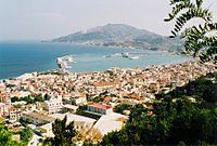 La ciudad de Zakynthos  
