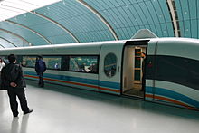 Vlak "Maglev" v Šanghaji