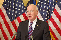 Leahy in una conferenza stampa nel 2012