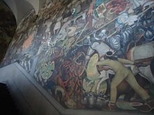 Play media file Epic of the Mexican People at the Palacio Nacional, 1929-1935