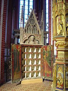 Szafka na kielichy (około 1300)