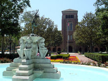 The George Finley Bovard Administration Building...