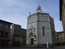 El baptisterio octogonal de Pistoia  
