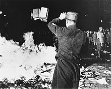 На 10 май 1933 г. нацистите изгарят 20 000 книги за хомосексуализма от библиотеката на Института за изследване на пола. Те вземат и списъци на хомосексуални хора от Института, за да могат да ги преследват.  