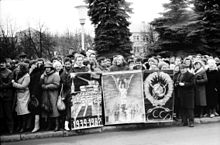 Lithuanians at the Gorbachev meeting in Šiauliai