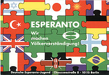 İnsanlar genellikle Esperanto'nun bir dil bulmacası olduğunu söylerler.