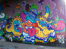 "Pintura en la tradición global" de Ces53, un artista callejero holandés  