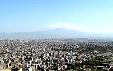 View over Kathmandu