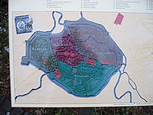 Map of the early modern city