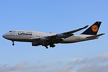 Un 747-400 de Lufthansa