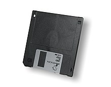 En 3 1/2 tommer diskette