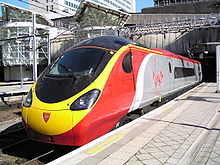 Clase 390 de Virgin Trains nº 390029 en Birmingham New Street  