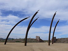 Memorial to the 2003 bushfire in Canberra