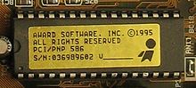 Flash ROM with Award BIOS