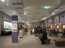 De galerij aan het Westelijk Front in augustus 2012  