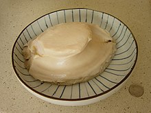 Carnea crudă de abalone