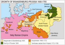 Wachstum von Brandenburg-Preußen (1600-1795).