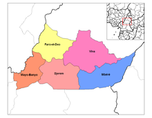 Departamentele din Adamawa  