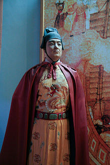 Statue von Zheng He in einem Museum in China