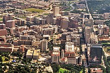 The Texas Medical Center, the largest medical building complex on earth