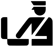 Pictogram customs in travel