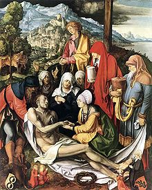 Klagesang over Kristus, olie, 1500-3  