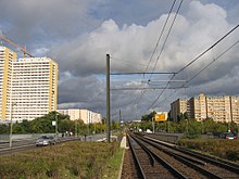 Marzahn danes: Allee der Kosmonauten