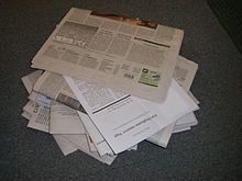 Waste paper