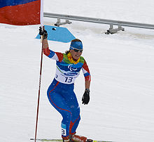 Anna Burmistrova bei den Paralympischen Winterspielen 2010