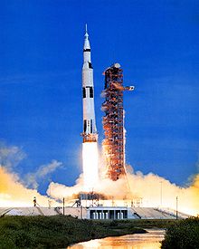Lançamento da Apollo 15 para a Lua.