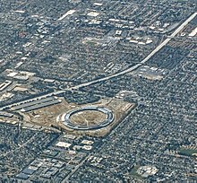 Apple Park v srpnu 2016