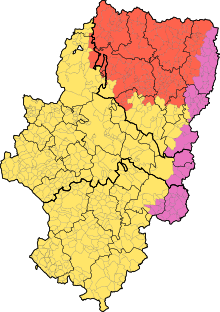 Taaldistributie in Aragon. In heel Aragon wordt Spaans gesproken.