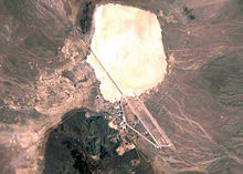 Gebiet 51 aus Sicht der NASA Landsat