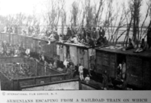 Armenians in Mosul who fled Ottoman deportation trains during the genocide