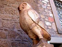 Owl on the Acropolis in Athens