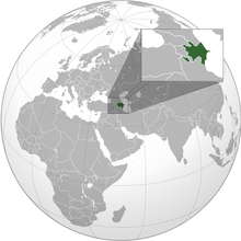 Plaats van Azerbeidzjan