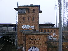 Station Potsdam Pirschheide in 2009 with designation "Hbf