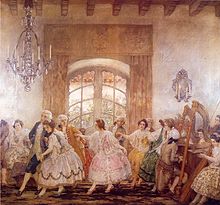 Bumba koloniālajā Čīlē - Pedro Subercaseaux. Spānijas amerikāņu kolonijās augstākā sabiedrības šķira bija eiropieši un Amerikā dzimušie spāņi (Crillos). Viņus spēcīgi ietekmēja Eiropas tendences.