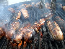 Salsicce alla griglia