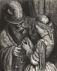 Gustave Doré'nin illüstrasyonu, yaklaşık 1862