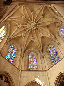 Star vault in the monastery Batalha