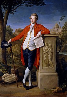 Suuri turisti Francis Basset, kirjoittanut Pompeo Batoni, 1778.  