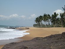 Plaża w Ghanie